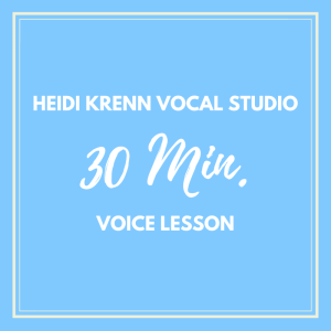 30min Voice Lesson