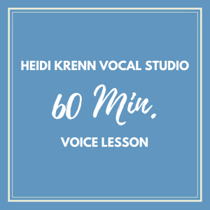 60min Voice Lesson
